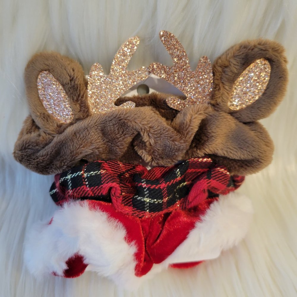 The Children's Place Faux Fur Holiday Scrunchies